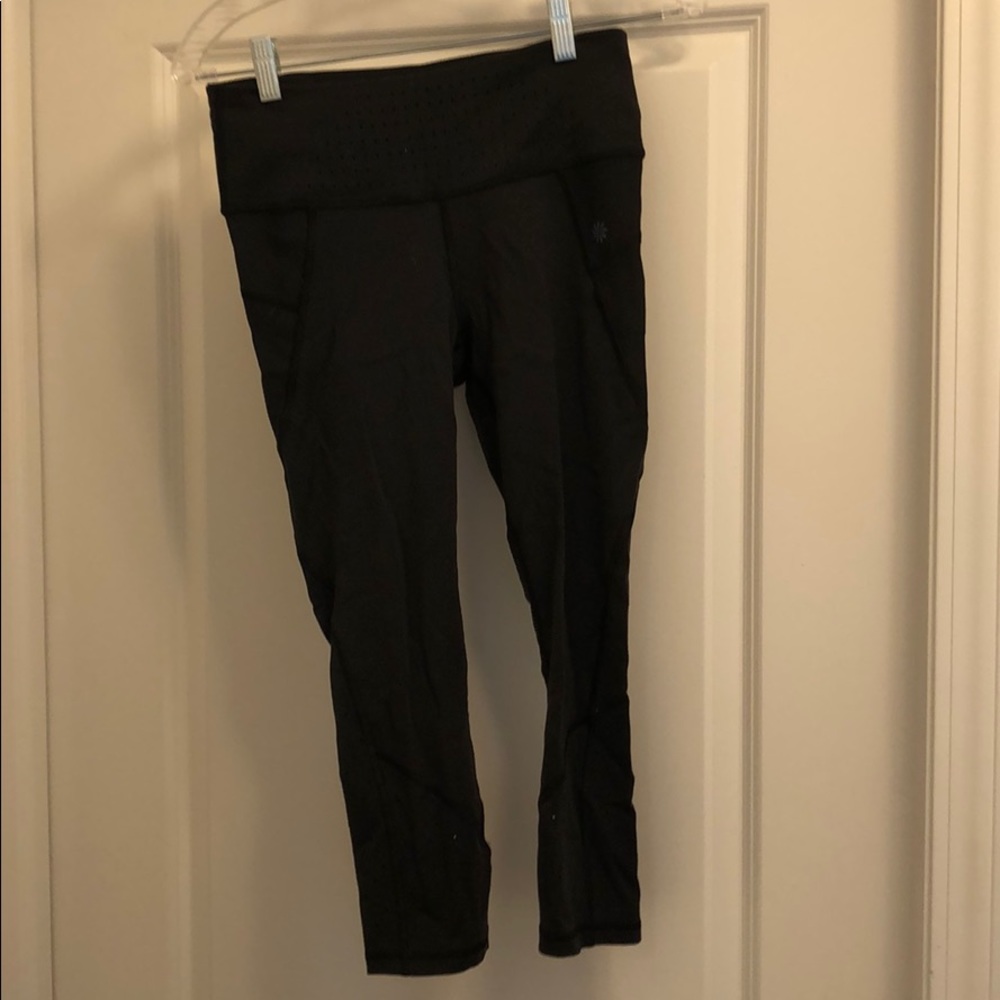 athleta leggings size small black never been worn